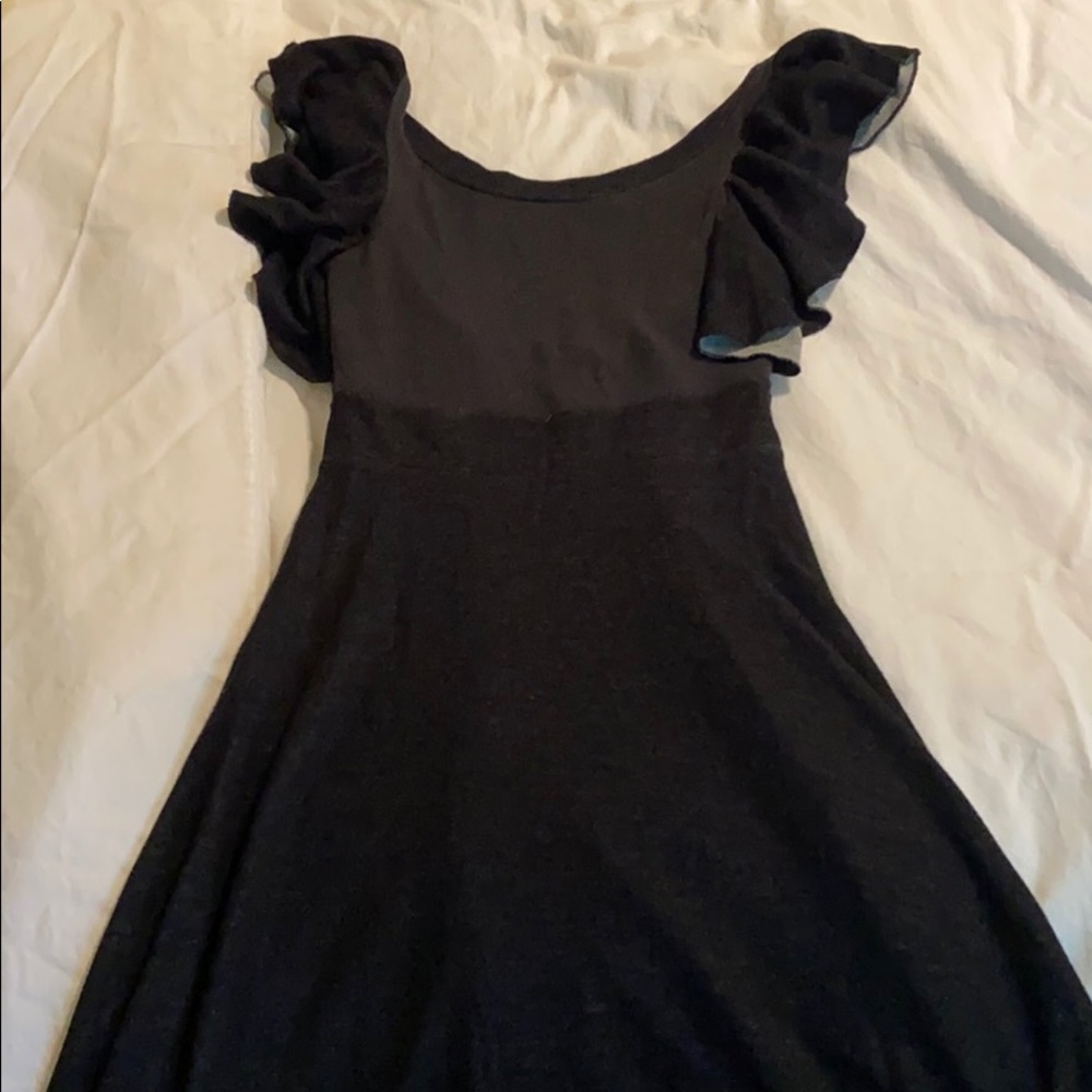 Free people black knit dress